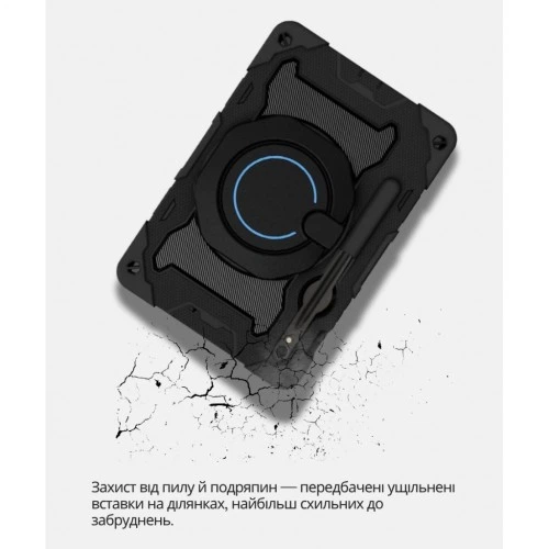 Чехол для планшета BeCover Stand Samsung Galaxy Tab S10 FE Plus (SM-X620/SM-X626) 13.1" Black (714564) BeCover 714564 928497 - Фото 4 Чехол для планшета BeCover Stand Samsung Galaxy Tab S10 FE Plus (SM-X620/SM-X626) 13.1" Black (714564) BeCover 714564 928497 - изображение 4