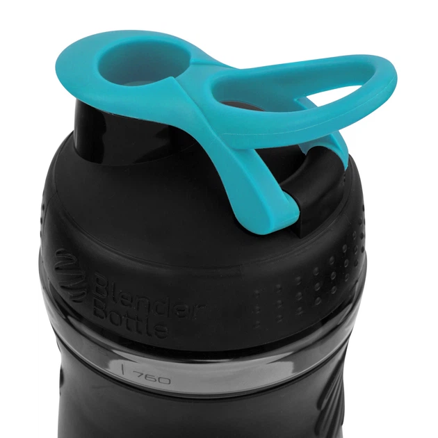 Спортивная бутылка-шейкер BlenderBottle SportMixer 28oz/820ml Black/Teal - изображение 3