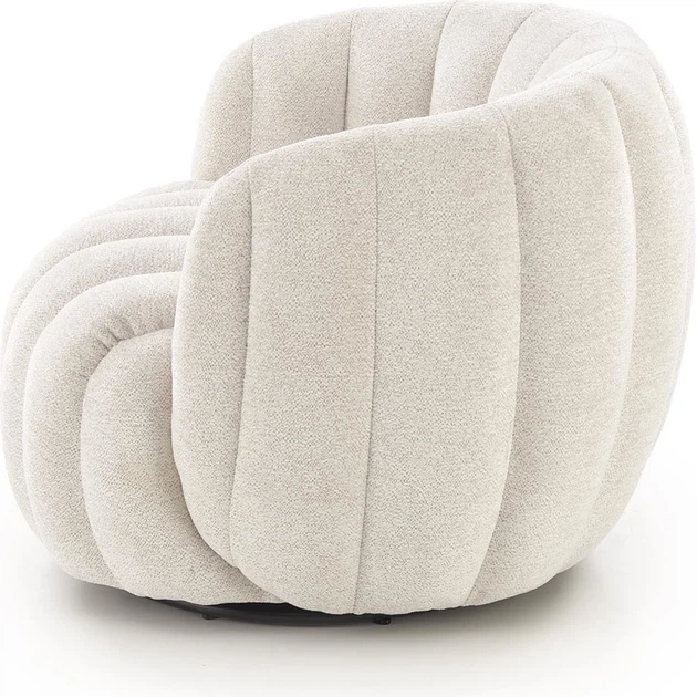 Fotel wypoczynkowy Halmar FRASER Kremowy (5905248135031) - obraz 4