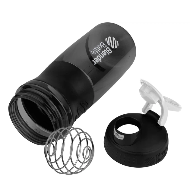 Спортивна пляшка-шейкер BlenderBottle SportMixer 28oz/820ml Black/White - зображення 4