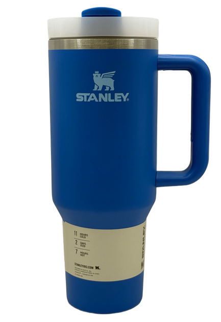 Термос термокружка Stanley Quencher H2.0 Tumbler из нержавеющей стали Blue 1,18 л KT7001915 - изображение 2