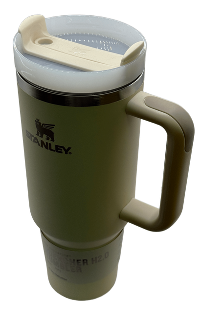 Термос термочашка Stanley Quencher H2.0 Tumbler з нержавіючої сталі Beige 1,18 л KT7001955 - зображення 6