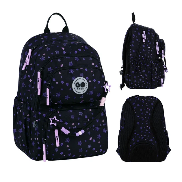 Рюкзак GoPack Education GO26-120M-1 Stars + олівці Kite 18кол. - зображення 2