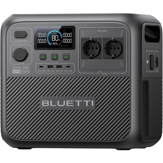 Портативна зарядна станція Bluetti Elite 200 V2 2700W 2074Wh - зображення 5