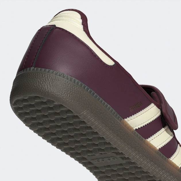 Женские балетки Adidas Samba Jane W IH6561 39.5 (6UK) 24.5 см Maroon (4068805901751) - изображение 9