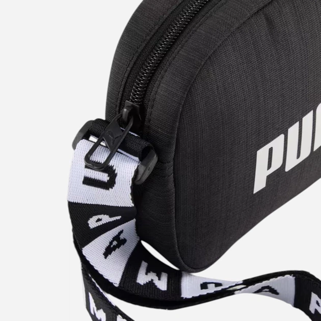 Спортивная сумка кросс-боди серез плечо женская маленькая Puma Base 09250801 Black (4069161281525) - изображение 4