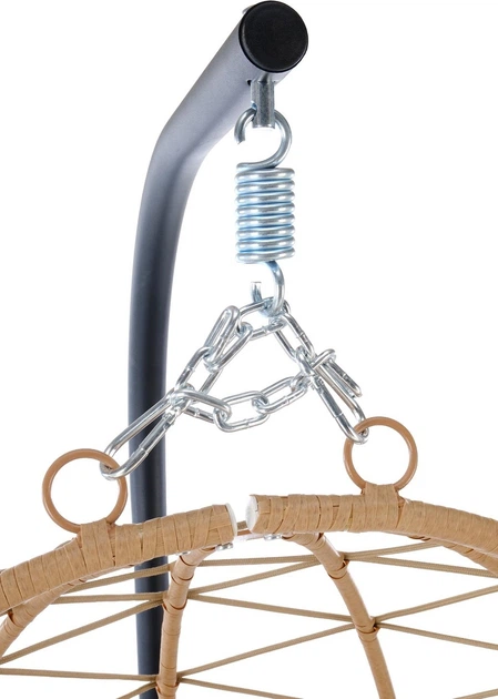 Підвісне садове крісло Halmar SNAKE Бежеве (5905248134713) - зображення 6