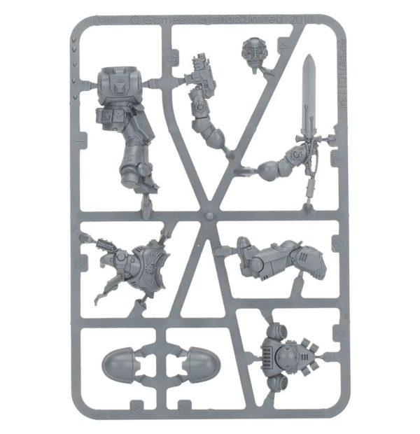 Набір мініатюр Games Workshop SPACE MARINES: PRIMARIS LIEUTENANT WITH POWER SWORD - зображення 3