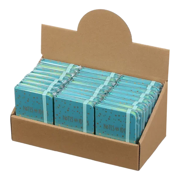 Тетрадь офісна Buromax Gradeient А7 80 арк. клітинка тверда палітурка синя (BM.257104-02) - зображення 4