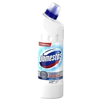 Туалетний засіб DOMESTOS Ультра Білий 1 л (149474) - Фото 1 Туалетний засіб DOMESTOS Ультра Білий 1 л (149474) - изображение 1