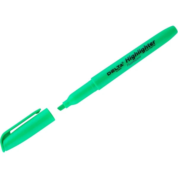Маркер текстовий Axent by Delta Highlighter зелений 2-4 мм клиноподібний (D2503-04) - Фото 1 Маркер текстовий Axent by Delta Highlighter зелений 2-4 мм клиноподібний (D2503-04) - зображення 1