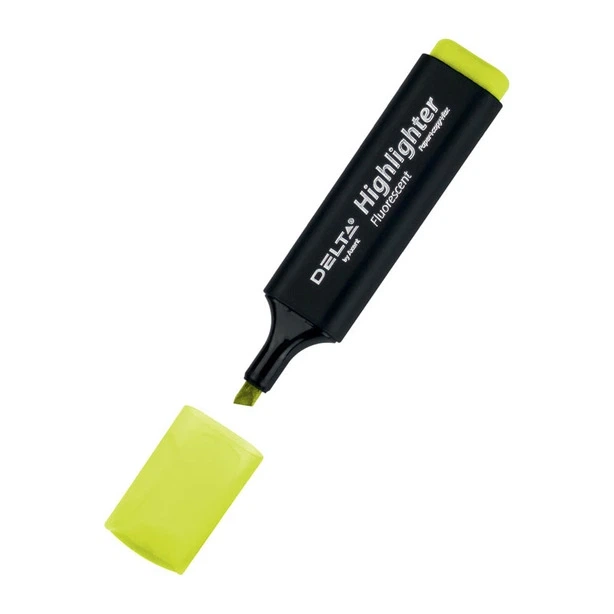 Маркер текстовий Axent by Delta Highlighter жовтий 1-5 мм клиноподібний (D2501-08) - Фото 1 Маркер текстовий Axent by Delta Highlighter жовтий 1-5 мм клиноподібний (D2501-08) - зображення 1