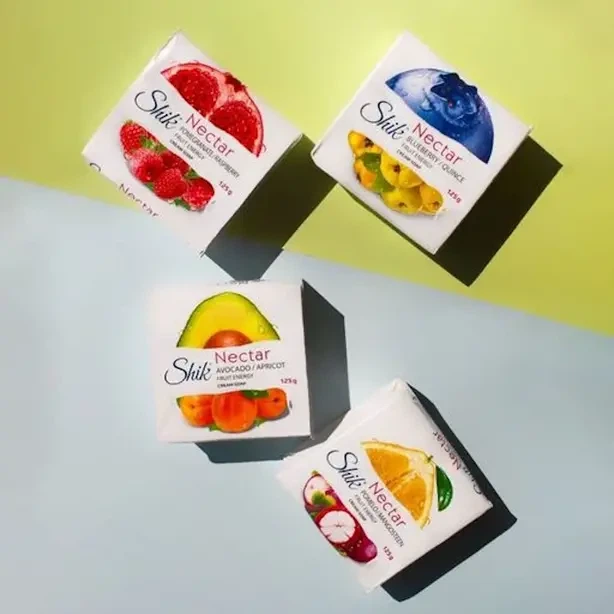 Крем-мило тверде Shik Nectar Чорниця і айва 125 г (7602795) - Фото 2 Крем-мило тверде Shik Nectar Чорниця і айва 125 г (7602795) - зображення 2