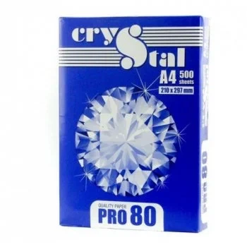 Папір офісний Crystal Pro синій А4 80г/м2 клас B 500 арк. (16.3791) - Фото 1 Папір офісний Crystal Pro синій А4 80г/м2 клас B 500 арк. (16.3791) - зображення 1