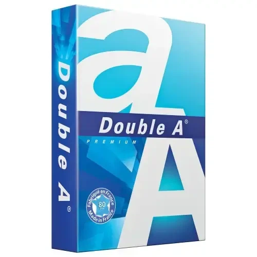 Папір офісний Double A А4 80г/м2 клас A 500 арк. (16.6828) - Фото 1 Папір офісний Double A А4 80г/м2 клас A 500 арк. (16.6828) - изображение 1