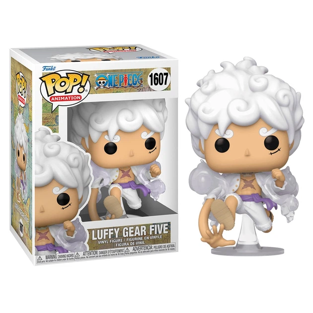 Фигурка Луффи (Пятый Гир) - Funko Pop! ANIMATION: ONE PIECE - MONKEY D. LUFFY (GEAR 5) #1607 - изображение 3
