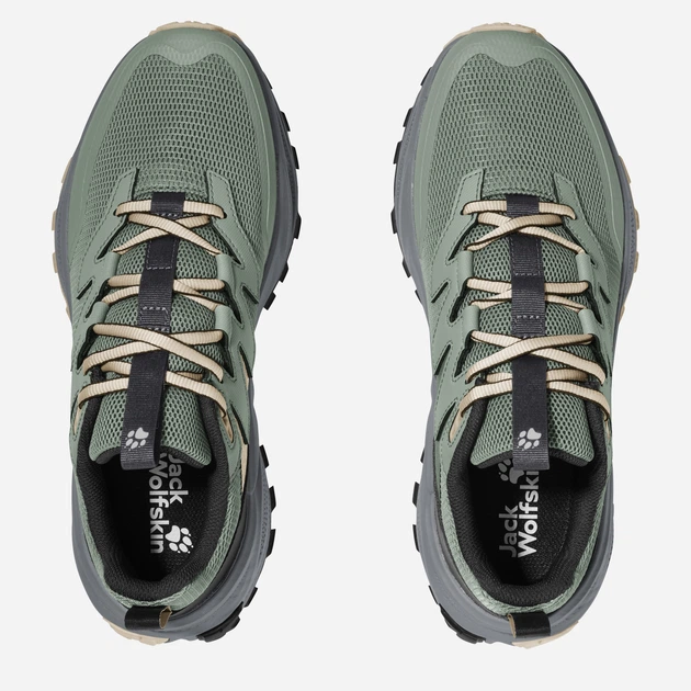 Женские кроссовки для треккинга Jack Wolfskin Ps Trail Low W A65586-E0272 40 (6.5UK/8.5USA) 25.5 см Зеленые (4064886673280) - изображение 6