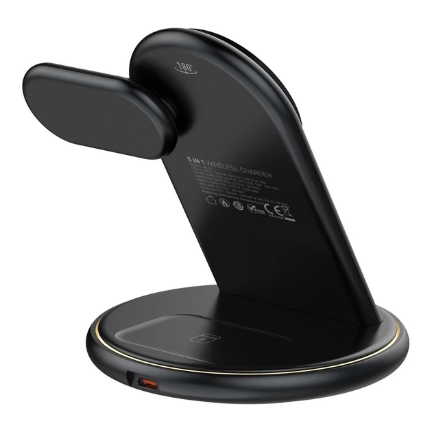 Беспроводное зарядное устройство LDNIO WL02 5in1 25.5W For iWatch Черный - изображение 4
