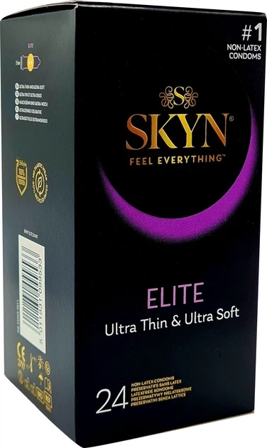 Презервативы SKYN Elite 24 шт ультратонкие безлатексные Скин - изображение 2