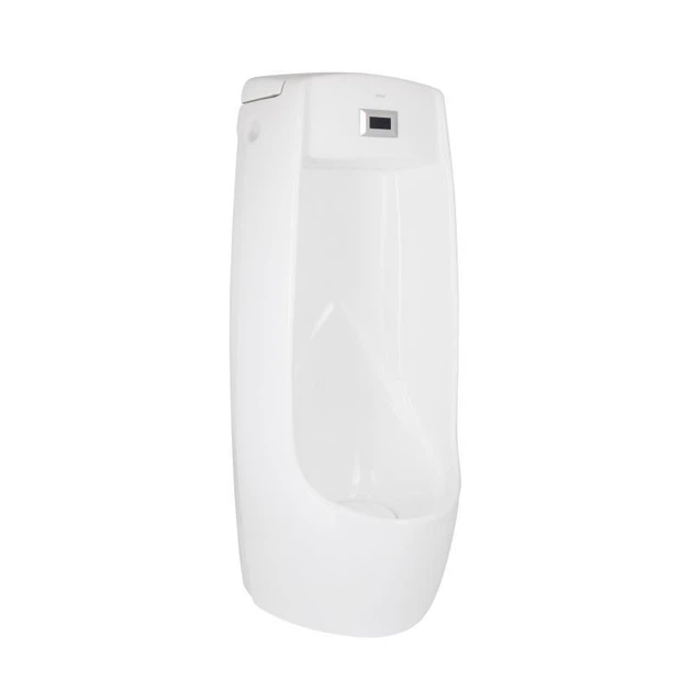 Пісуар підлоговий Qtap Scorpio з ІЧ-датчиком автоматичного змиву 430х370х990 White QT1488101HW - Фото 1 Пісуар підлоговий Qtap Scorpio з ІЧ-датчиком автоматичного змиву 430х370х990 White QT1488101HW - изображение 1