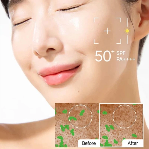 Солнцезащитный крем для лица Celimax Pore+Dark Spot Brightening Sunscreen Mini 10ml - изображение 3
