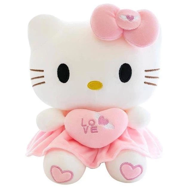 Мягкая игрушка Hello Kitty 35 см, розовый A0085 - Фото 1 Мягкая игрушка Hello Kitty 35 см, розовый A0085 - изображение 1