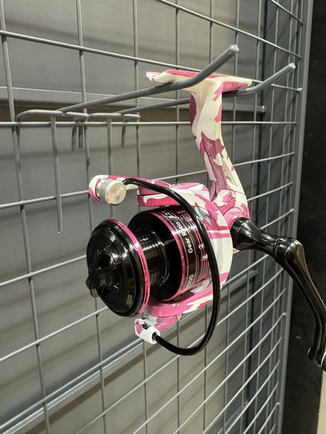 Котушка безинерційна Rubar HAUT TON S5-2000 Pink Camo, алюмінієва шпуля.рожева,82177347225 - зображення 2