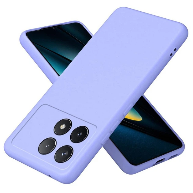 Чехол Fiji Full Soft Premium для Poco F6 Pro противоударный бампер с микрофиброй Violet - Фото 1 Чехол Fiji Full Soft Premium для Poco F6 Pro противоударный бампер с микрофиброй Violet - изображение 1