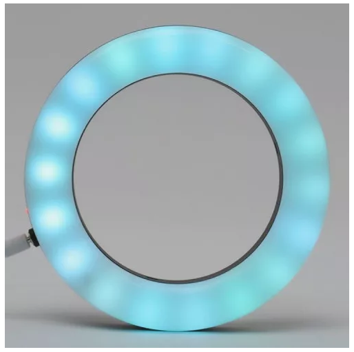 Подсветка под блюдце кальянная LED 16 см маленькая пластиковая на 6 ярких RGB диодов 16 цветов + регулировка яркости и режимов свечения - изображение 10