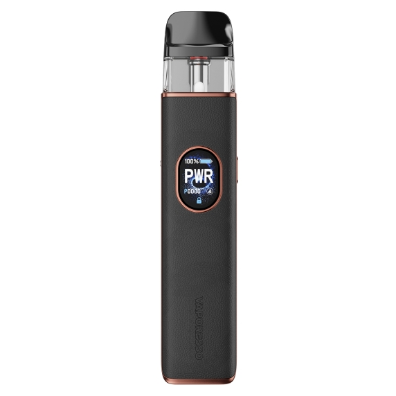 Многоразовый вейп Vaporesso XROS 5 Black Leather под-система ХРОС 5 на 1500мАч до 30вт с кожаной обработкой черная - изображение 7