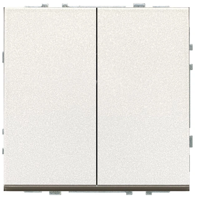 Перемикач Liregus 502809177 Modern 2 кнопки Шампанський (4770025004555) - зображення 2