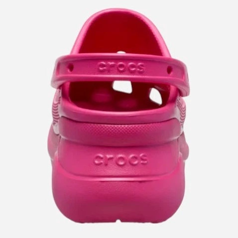 Chodaki damskie na wysokiej platformie Crocs Classic Bae Clog 206302-6ZQ 34-35 (M3/W5) Jaskraworóżowe - obraz 5
