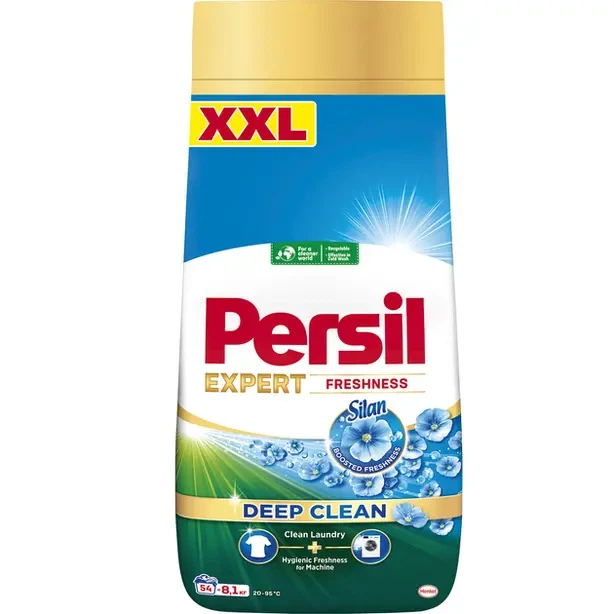Пральний порошок Persil 8.1кг Expert Deep Clean Автомат Свіжість від Silan (806618) - Фото 1 Пральний порошок Persil 8.1кг Expert Deep Clean Автомат Свіжість від Silan (806618) - зображення 1