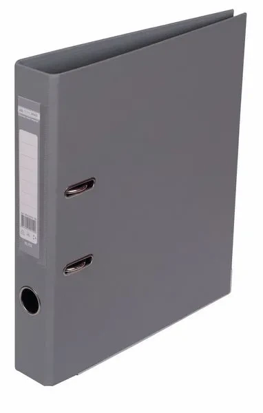 Папка-реєстратор Buromax ELITE сірий A4 50 мм двостороння PP (BM.3002-09c) - Фото 1 Папка-реєстратор Buromax ELITE сірий A4 50 мм двостороння PP (BM.3002-09c) - зображення 1