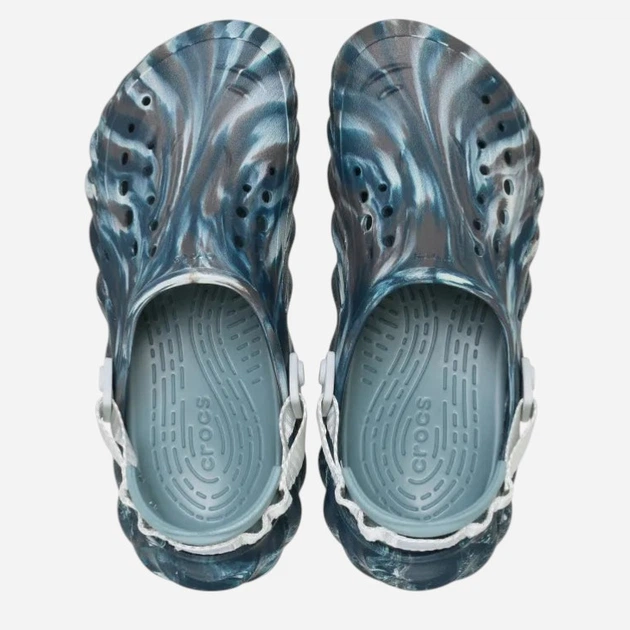 Chodaki męskie Crocs Echo Marbled Clog 208454-0LE 48-49 (M13) Wielokolorowe - obraz 5