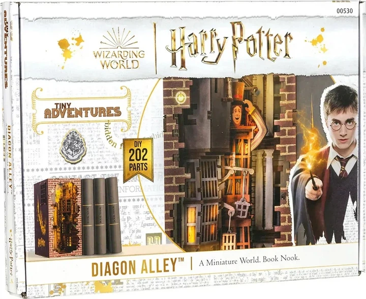 Пазл Revell Diagon Alley - Harry Potter: Tiny Adventures (Book Nook) 202 деталі (4009803005300) - зображення 6