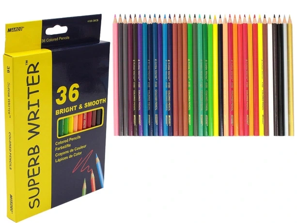 Олівці кольорові MARCO Super Writer 36 кольори (4100-36) - зображення 2