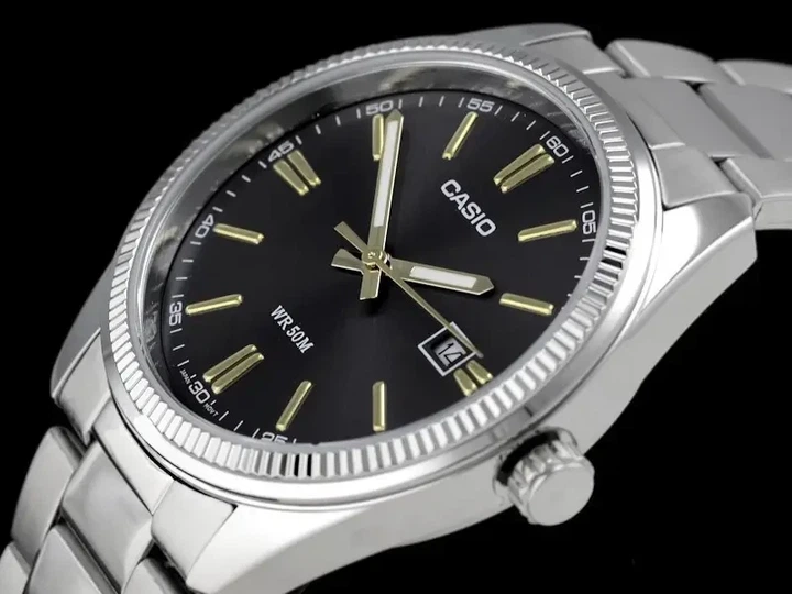 Casio MTP-1302D-1A2 чоловічий кварцовий годинник сталевий браслет - зображення 3
