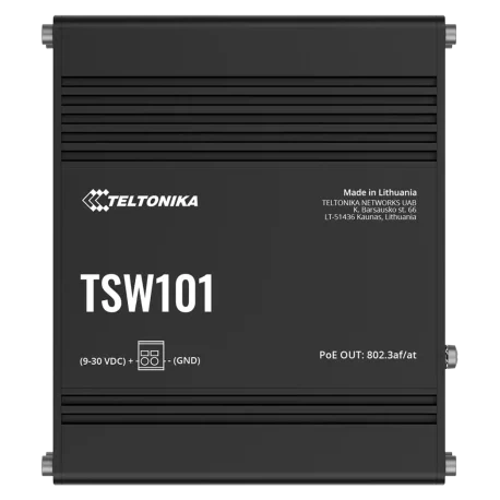 Коммутатор 5 портов неуправляемый Teltonika TSW101 POE+ для использования в транспорте - Фото 5 Коммутатор 5 портов неуправляемый Teltonika TSW101 POE+ для использования в транспорте - изображение 5