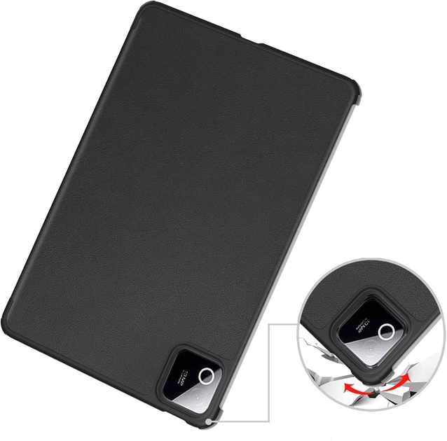 Чехол для планшета Xiaomi Pad 8/8 Pro 11.2" BeCover Smart Case Black (BC_714579) - Фото 3 Чехол для планшета Xiaomi Pad 8/8 Pro 11.2" BeCover Smart Case Black (BC_714579) - изображение 3