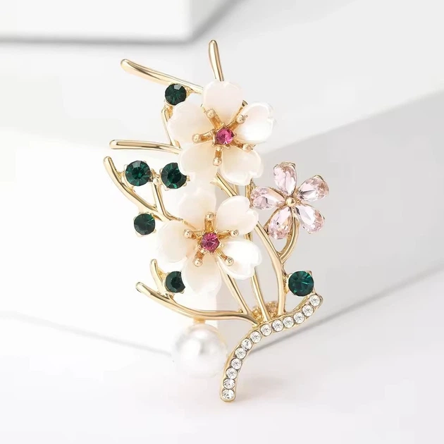 Брошь BROCHE бижутерия Цветы Сакуры розовая BRBF115287 - изображение 3