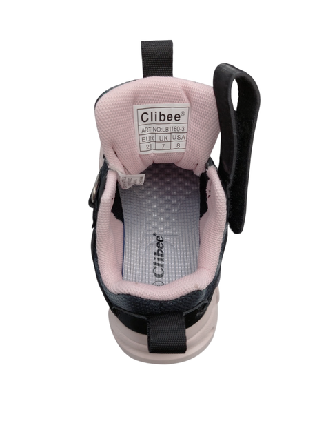 Кроссовки для девочек Clibee LB116033/26 Черный 26 - Фото 4 Кроссовки для девочек Clibee LB116033/26 Черный 26 - изображение 4