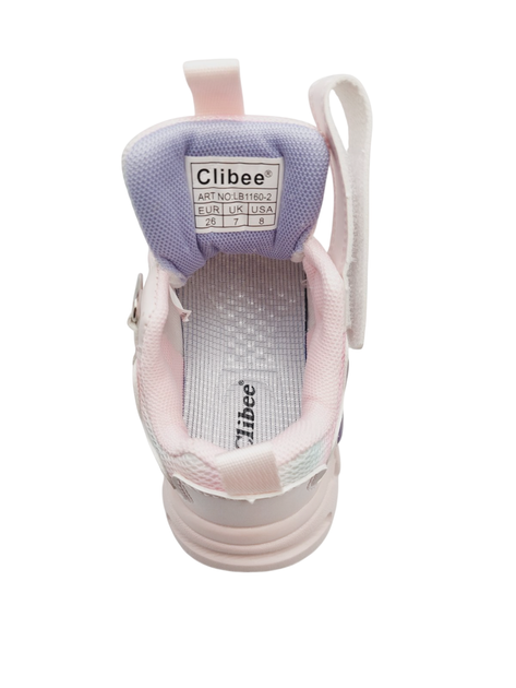 Кроссовки для девочек Clibee LB11602/26 Розовый 26 - Фото 4 Кроссовки для девочек Clibee LB11602/26 Розовый 26 - изображение 4