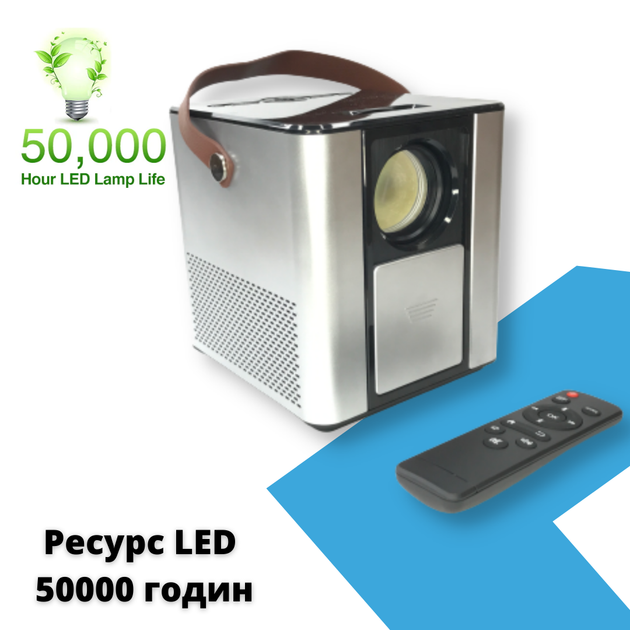Цифровий проектор, портативний 4k міні, бездротової кінотеатр, домашній кінотеатр жк дисплей, 1080p full hd led, Wi-Fi розумні android-проектор. PANOPLUS BLJ888 - Фото 9 Цифровий проектор, портативний 4k міні, бездротової кінотеатр, домашній кінотеатр жк дисплей, 1080p full hd led, Wi-Fi розумні android-проектор. PANOPLUS BLJ888 - зображення 9