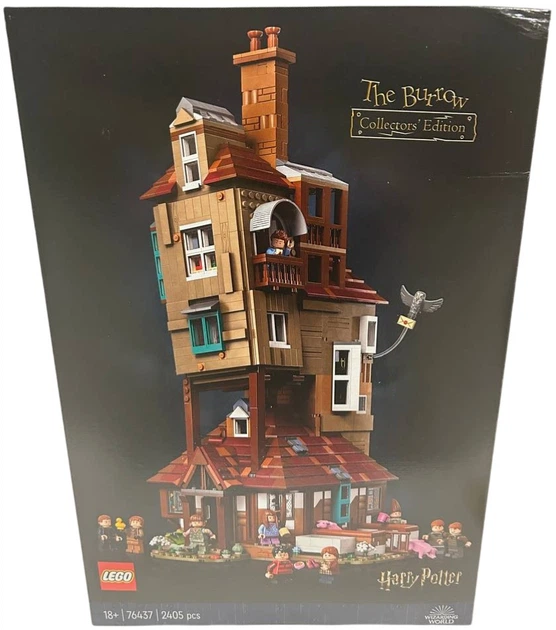 Конструктор LEGO Harry Potter: Нора — колекційне видання 2405 елементів (76437) (955555915894107) - Уцінка - зображення 2