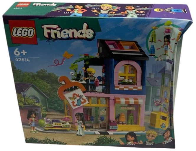 Zestaw klocków LEGO Friends Sklep z używaną odzieżą 409 elementów (42614) (955555915930604) - Outlet - obraz 4