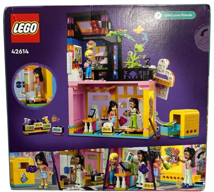 Zestaw klocków LEGO Friends Sklep z używaną odzieżą 409 elementów (42614) (955555915930596) - Outlet - obraz 6