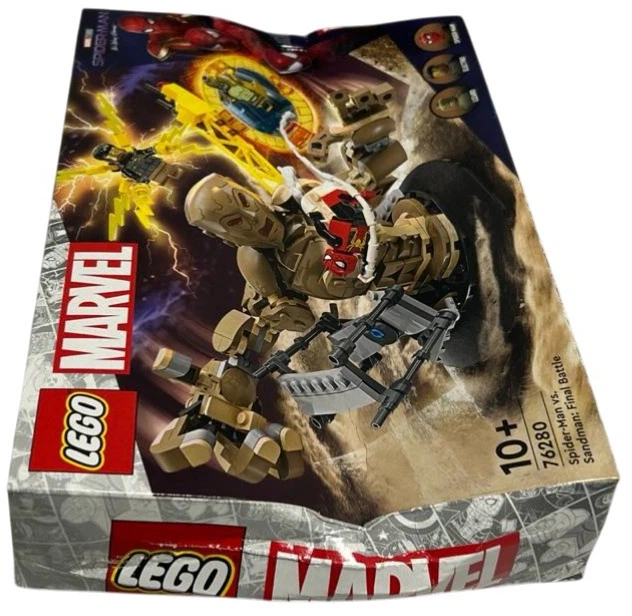 Zestaw klocków LEGO Super Heroes Spider-Man vs. Sandman: ostateczna bitwa 347 elementów (76280) (955555915354243) - Outlet - obraz 4
