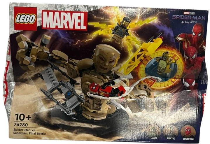 Zestaw klocków LEGO Super Heroes Spider-Man vs. Sandman: ostateczna bitwa 347 elementów (76280) (955555915354243) - Outlet - obraz 5