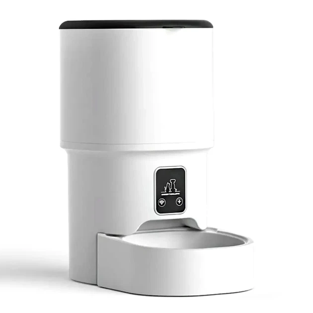 Автоматична годівниця для собак та кішок 4л Wi-Fi USB живлення пластик зелена автогодівниця для тварин - Фото 1 Автоматична годівниця для собак та кішок 4л Wi-Fi USB живлення пластик зелена автогодівниця для тварин - зображення 1